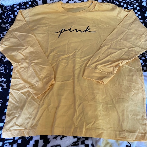 Vs pink Cotton high waist bike short campus long sleeve Tee xl slides m - Picture 5 of 12